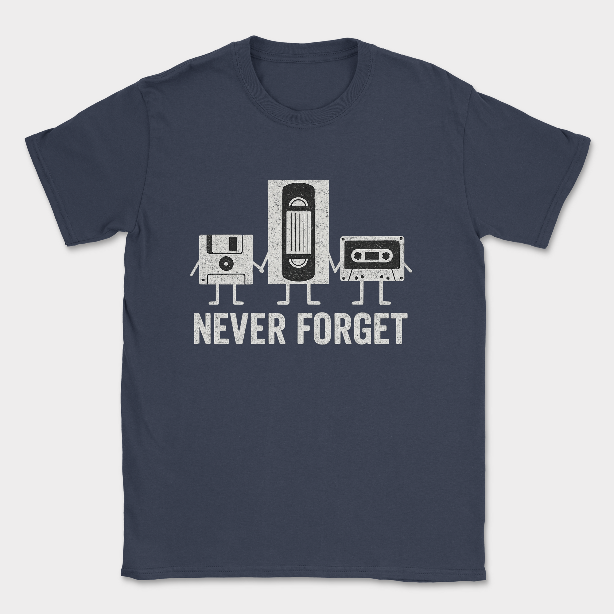 never forget shirt — Navy