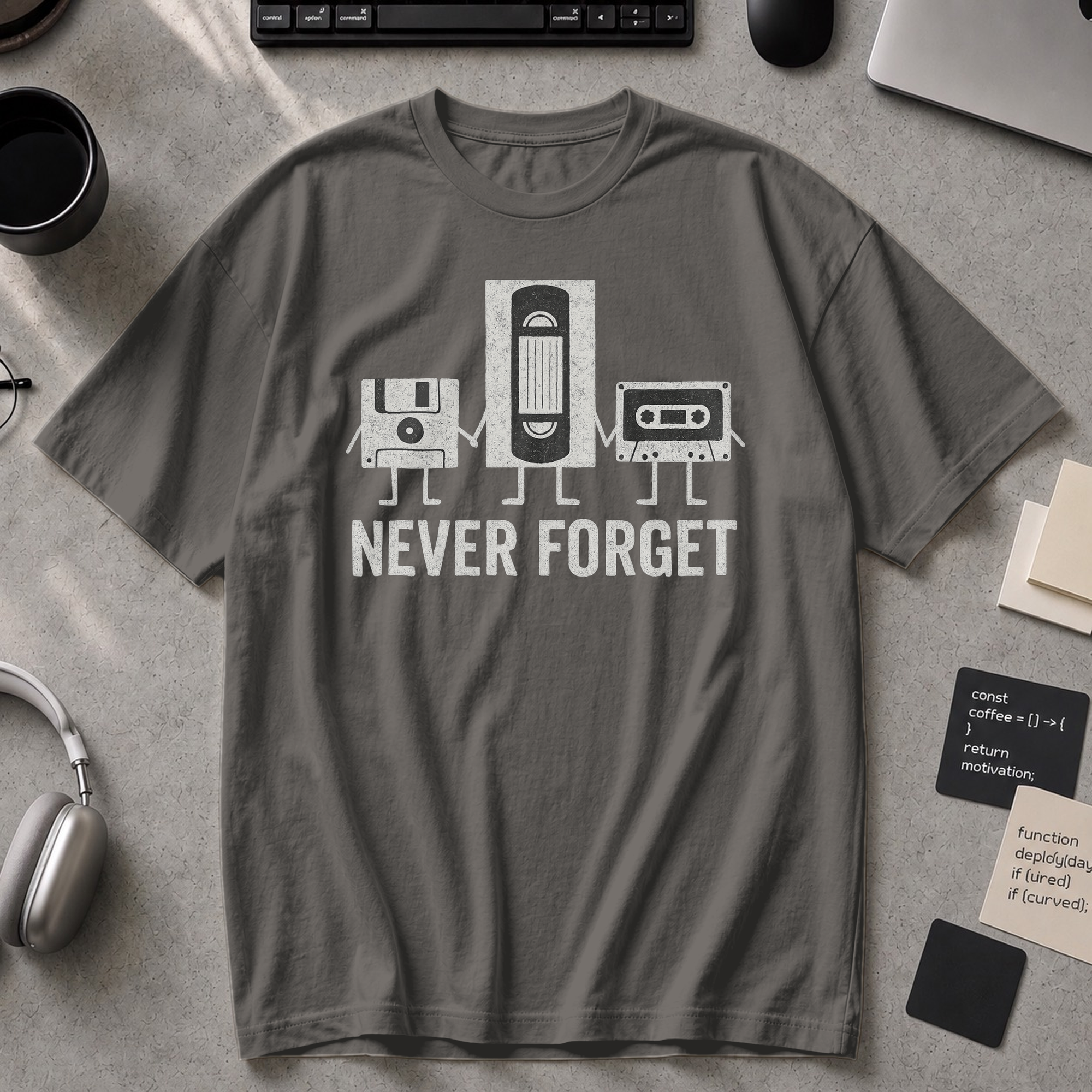 never forget Premium Shirt - Pepper