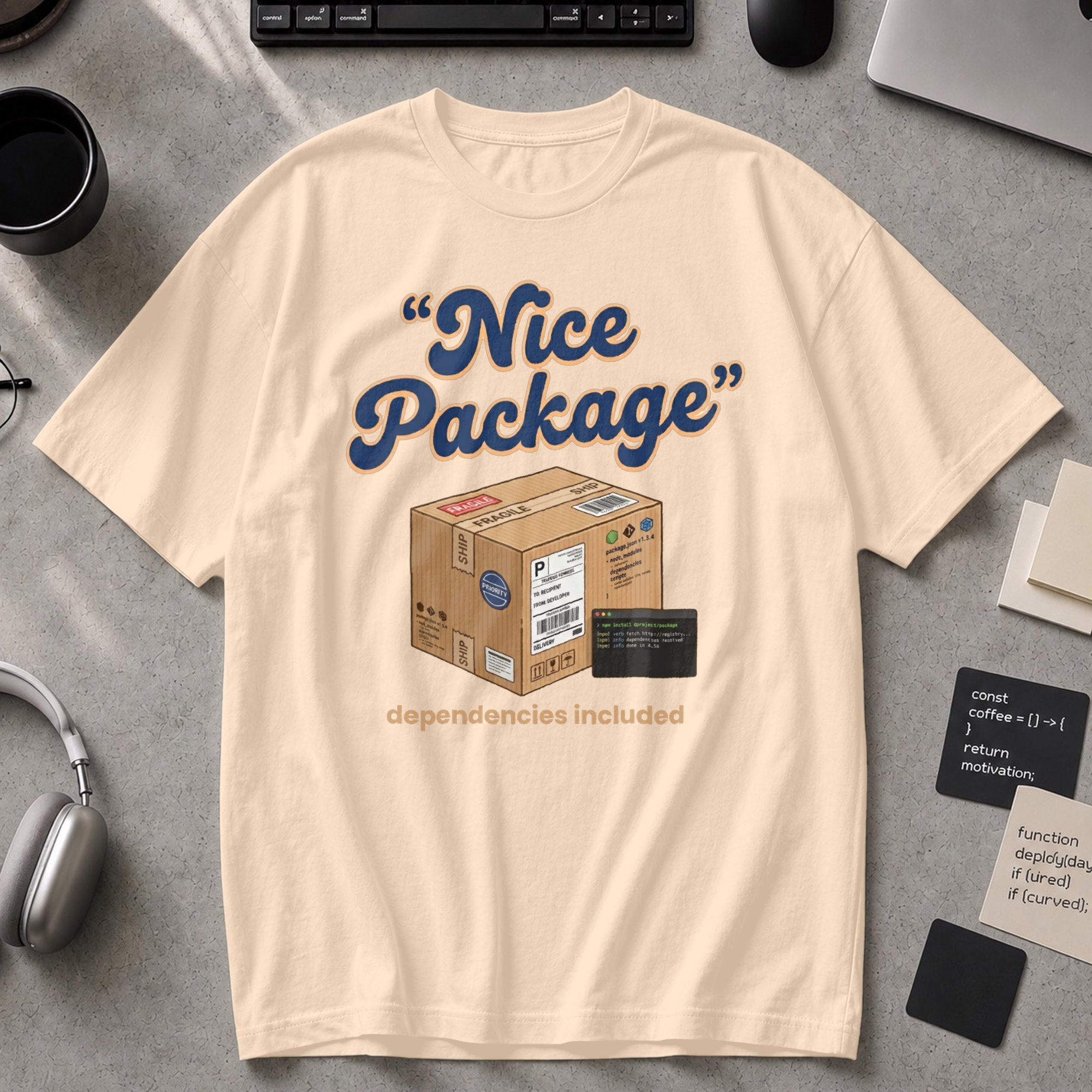 Nice Package Premium Shirt - Ivory