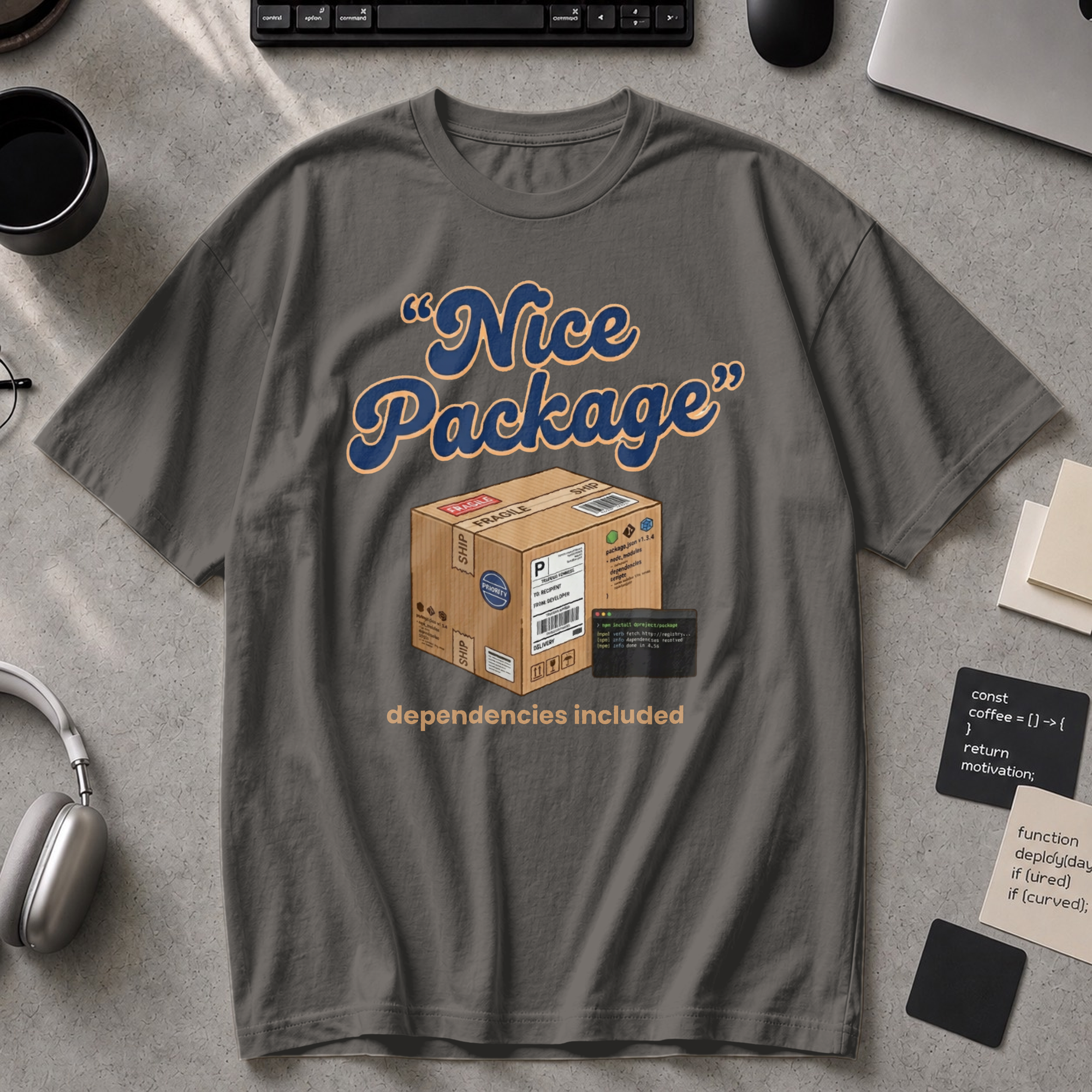 Nice Package Premium Shirt - Pepper