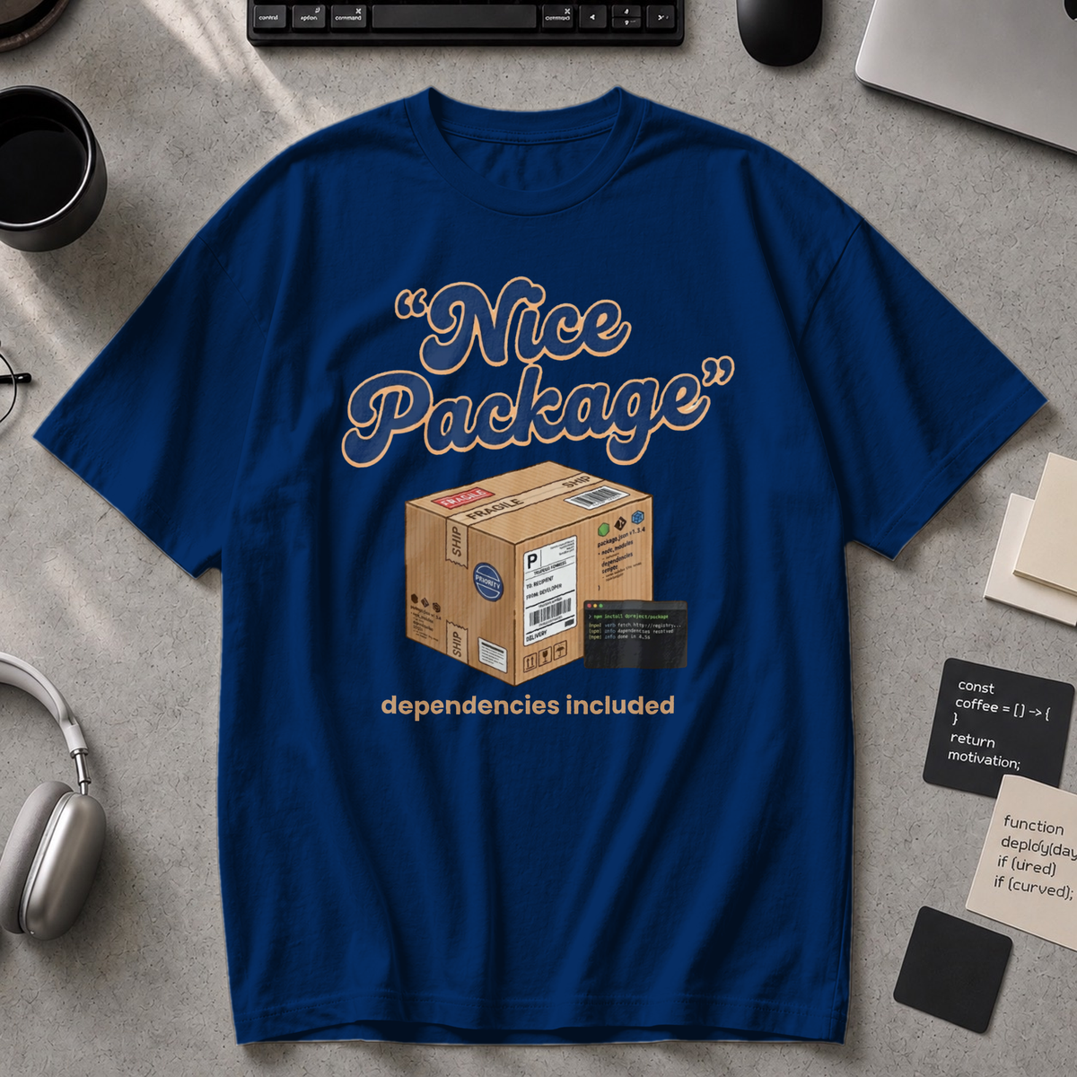 Nice Package Premium Shirt - True Navy