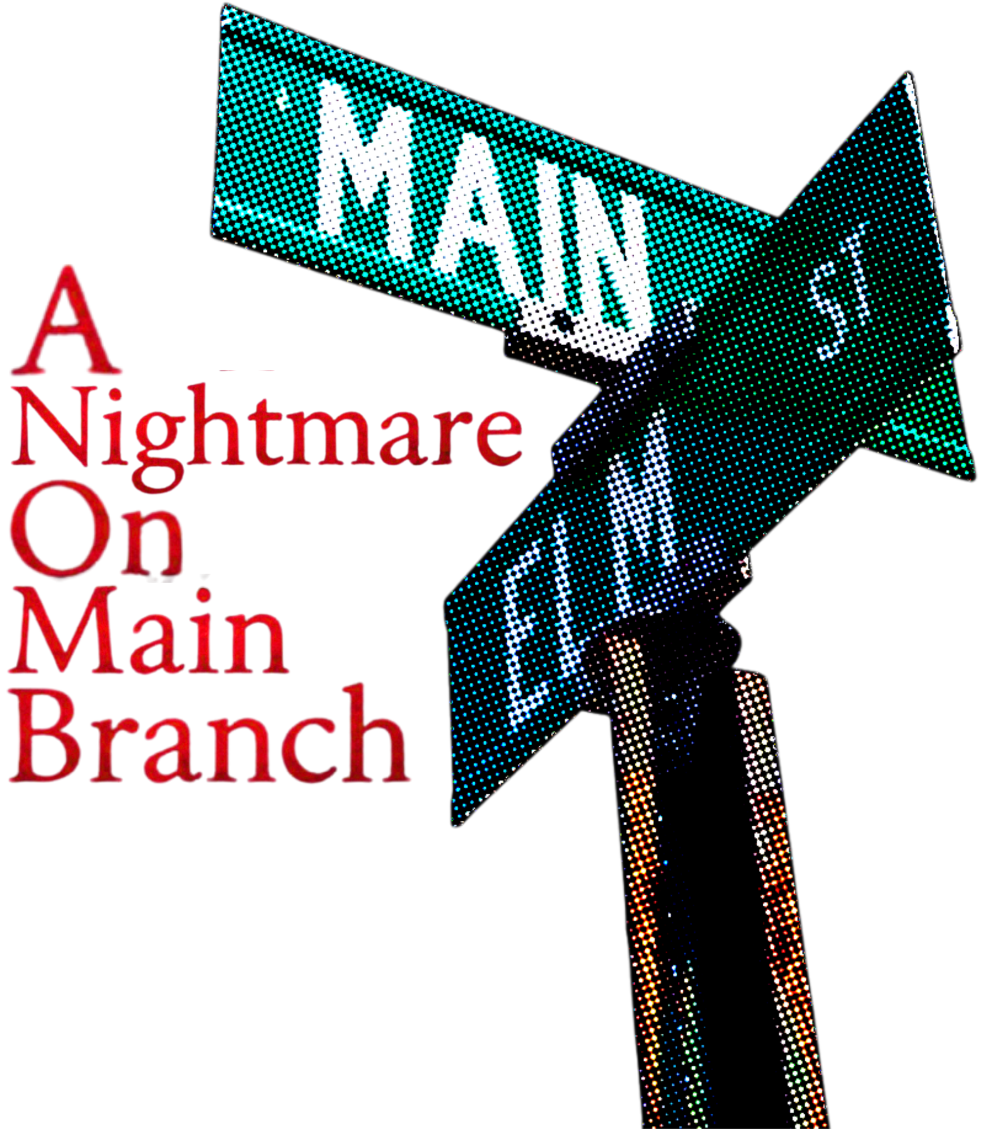 a nightmare on main branch sweatshirt
