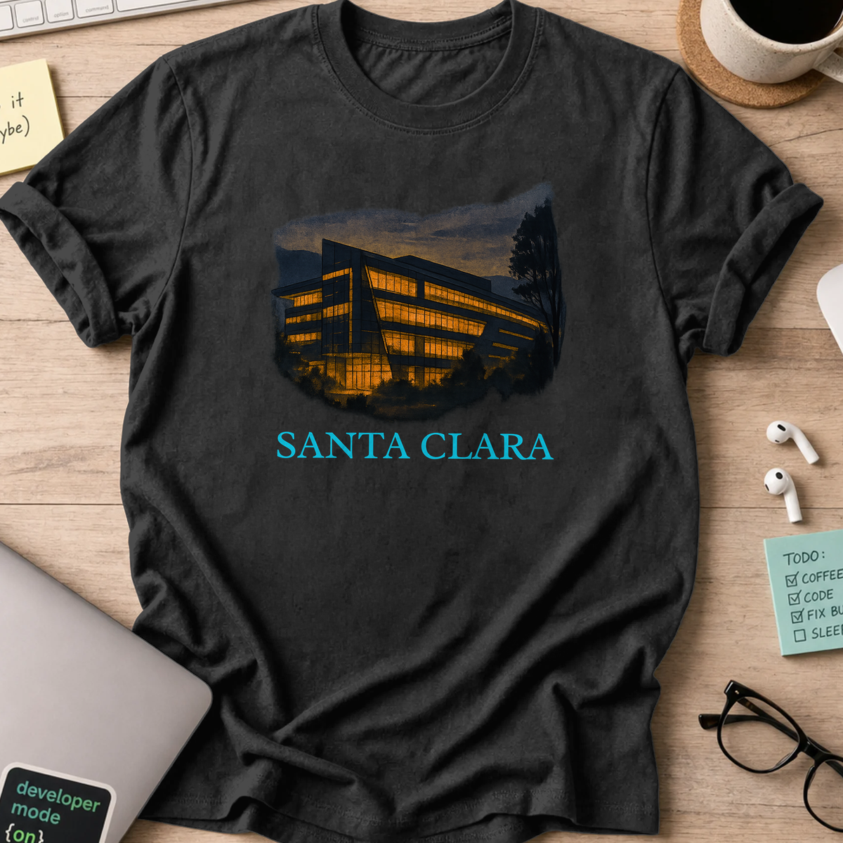 not the GPU company office shirt - Black