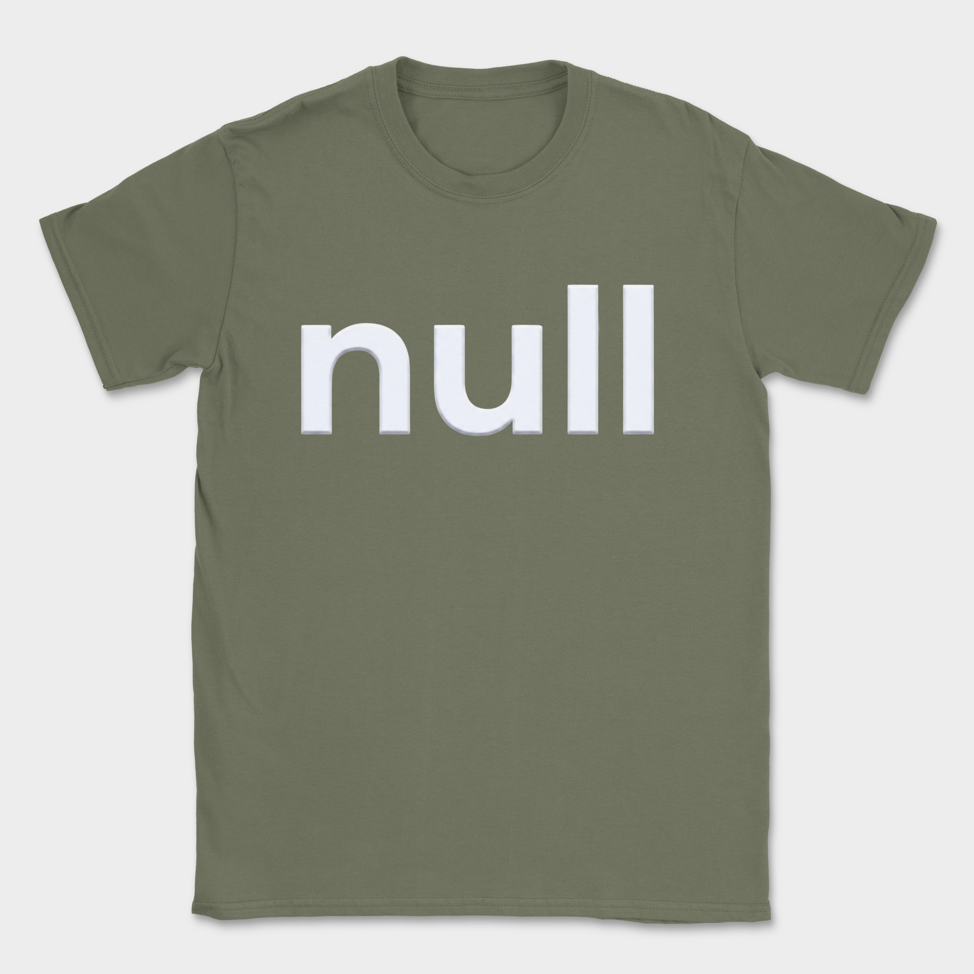 null shirt — Military Green