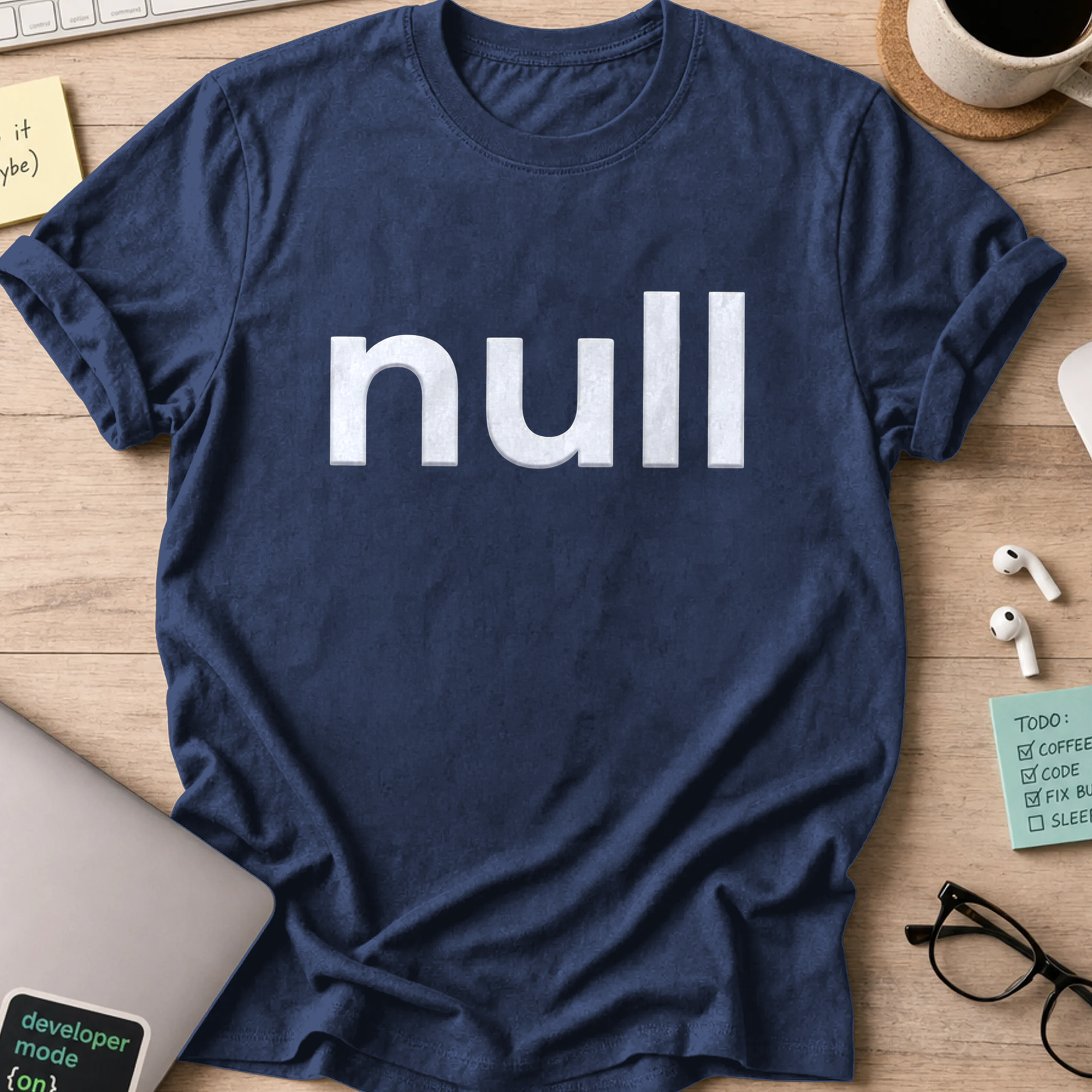 null shirt - Navy