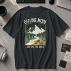 Offline Mode Dev On The Wild Premium Shirt - Black