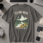 Offline Mode Dev On The Wild Premium Shirt - Pepper