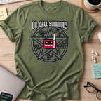 on call summons shirt - Military Green