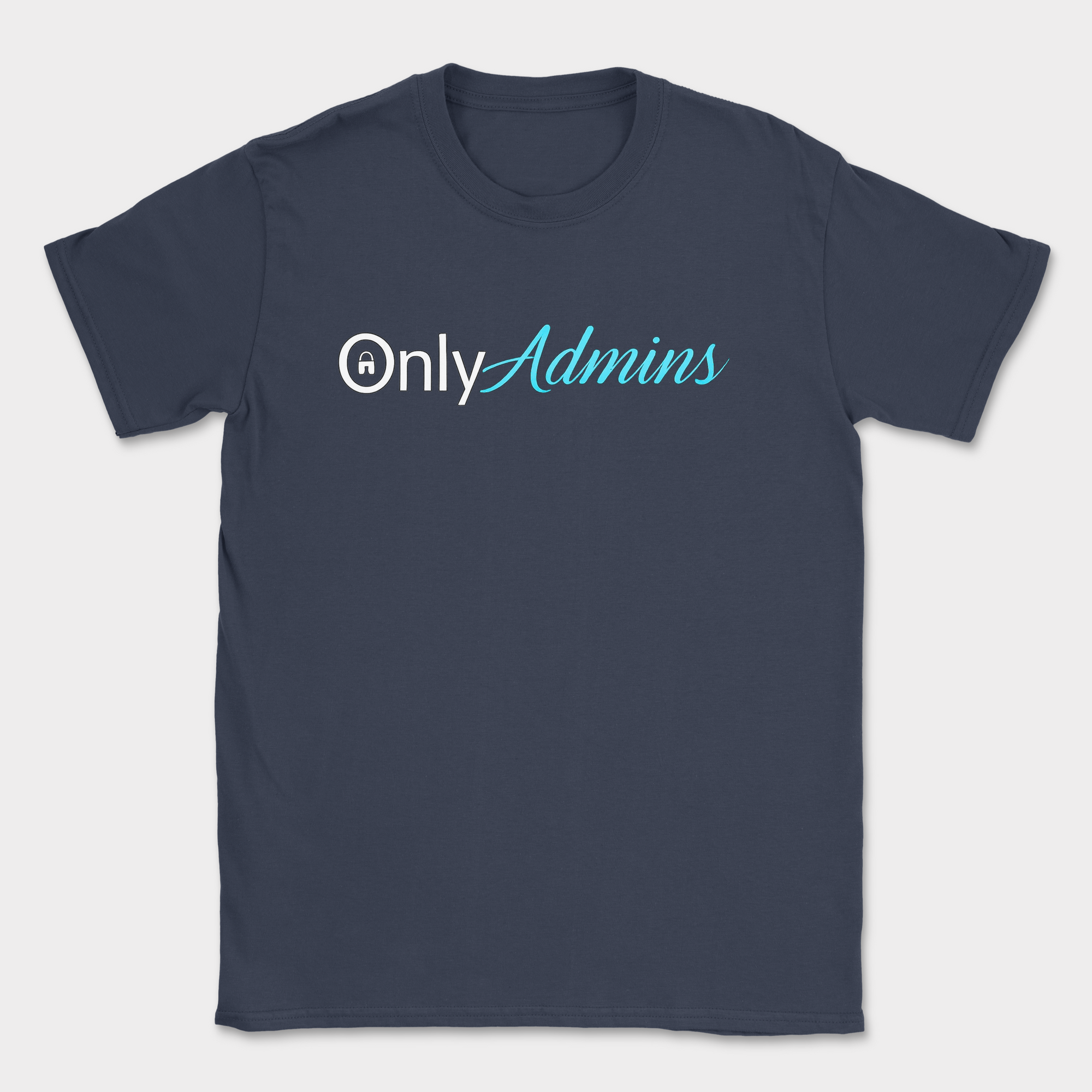 only admins shirt — Navy