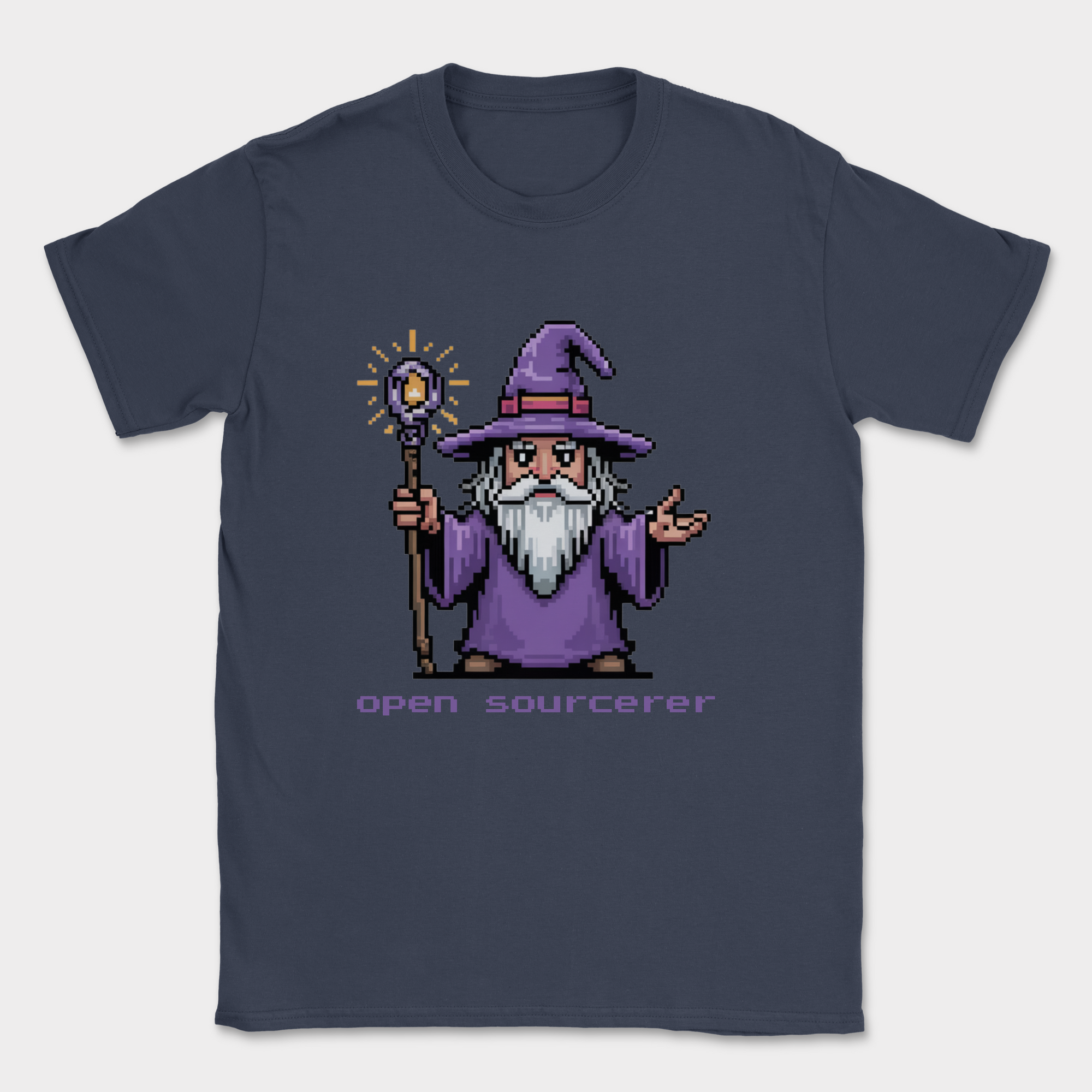 open sourcerer shirt — Navy