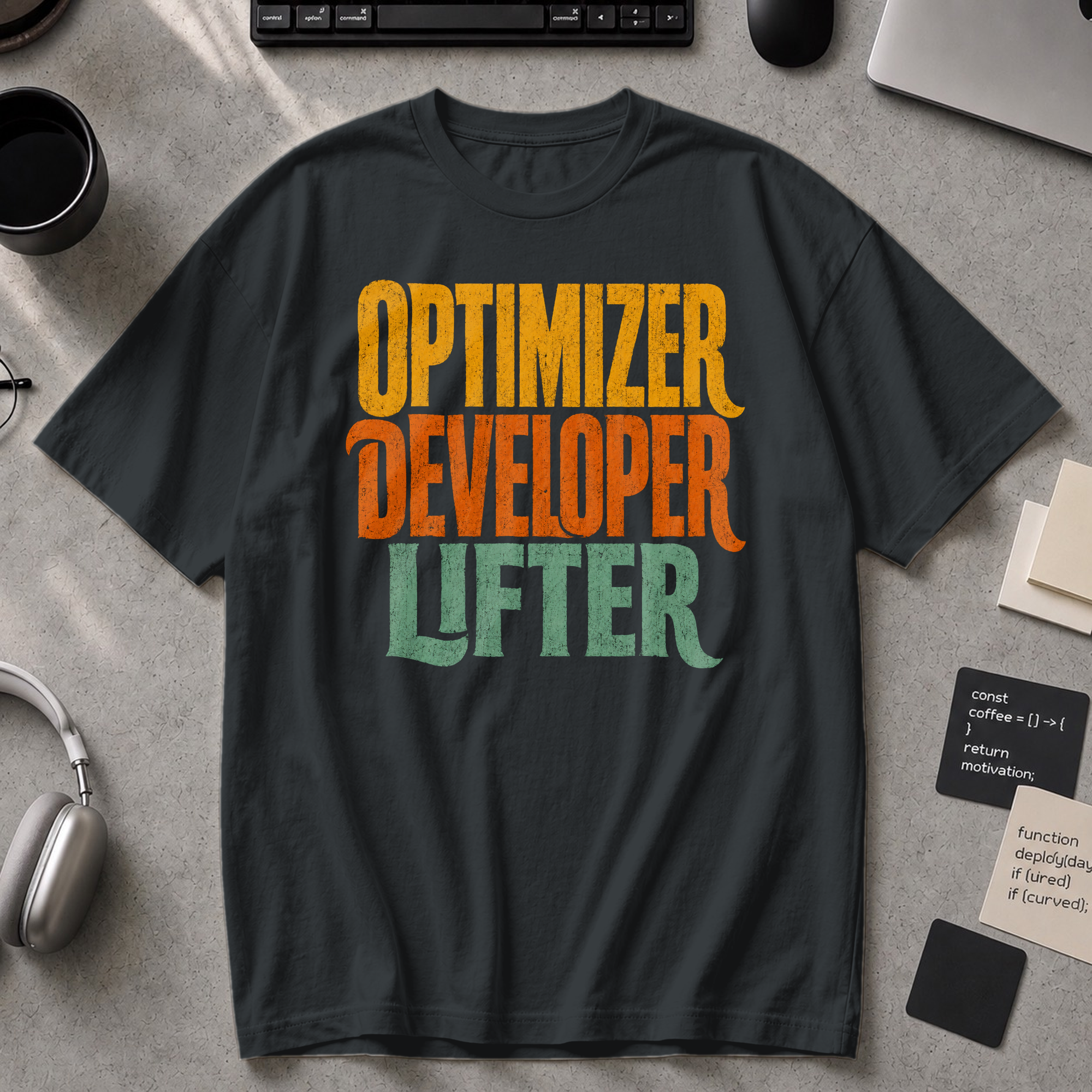Optimizer Developer Lifter Premium Shirt - Black