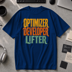 Optimizer Developer Lifter Premium Shirt - True Navy