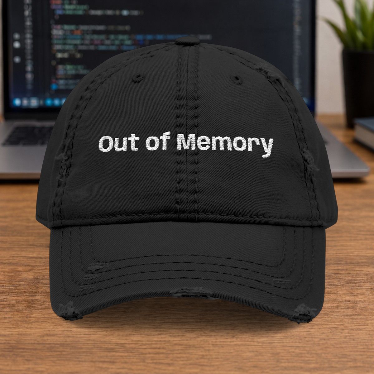 Out of Memory Embroidered Cap