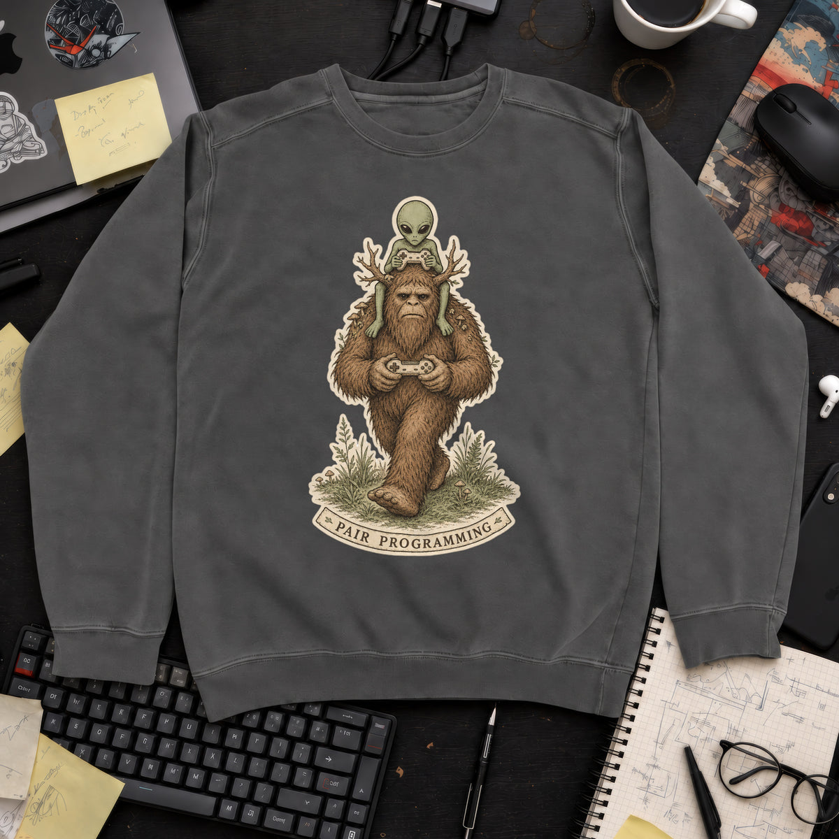 Pair Programming Sweatshirt — Pepper