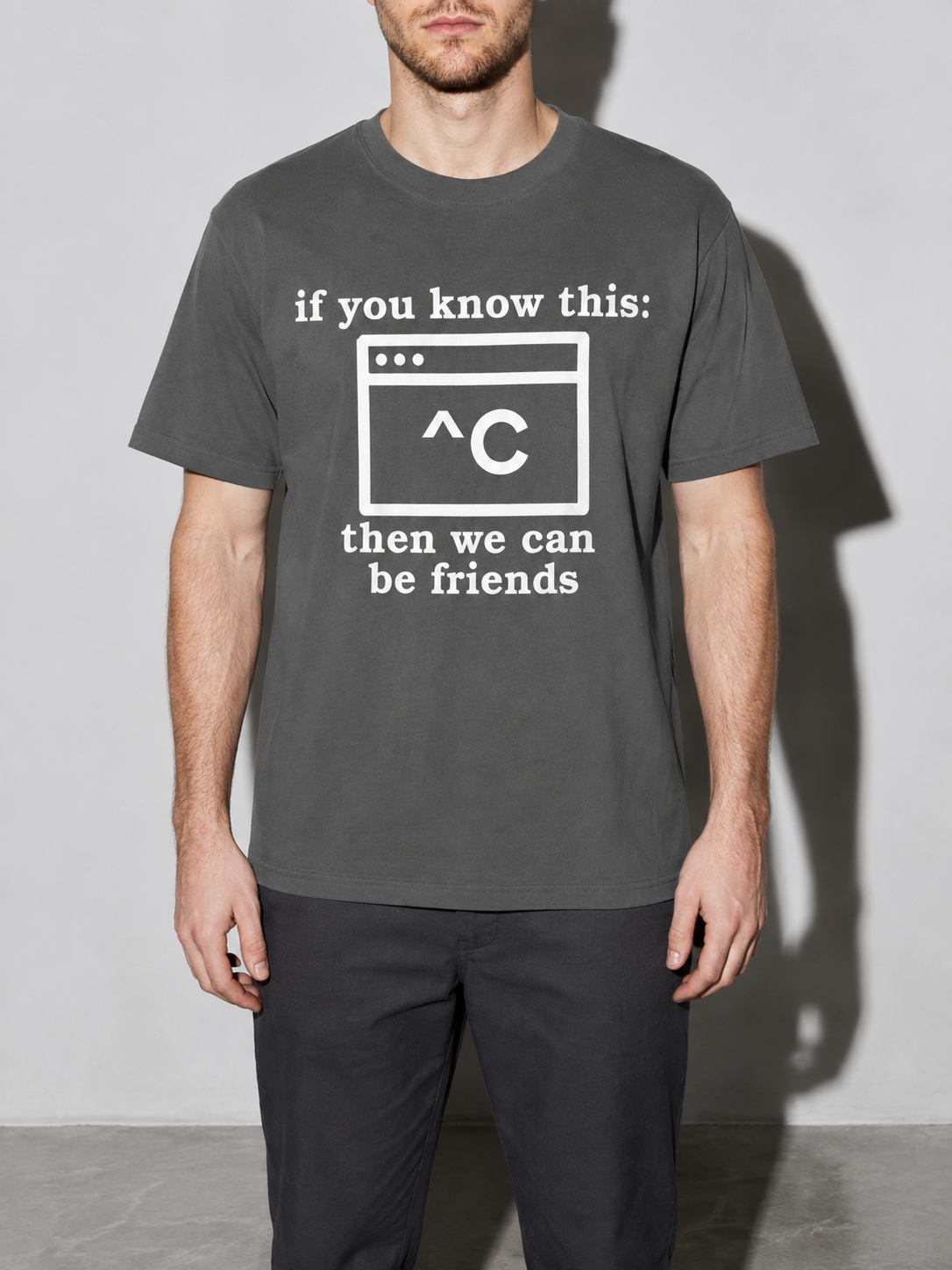 ^c Graphic IT Nerd T-Shirt — Pepper zoom