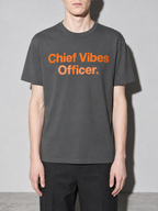 Chief Vibes Officer Graphic IT Nerd T-Shirt — Pepper zoom