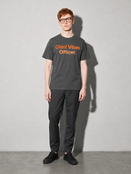 Chief Vibes Officer Graphic IT Nerd T-Shirt — Pepper full