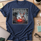 preparing for go-live shirt - Navy