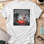 preparing for go-live shirt - White