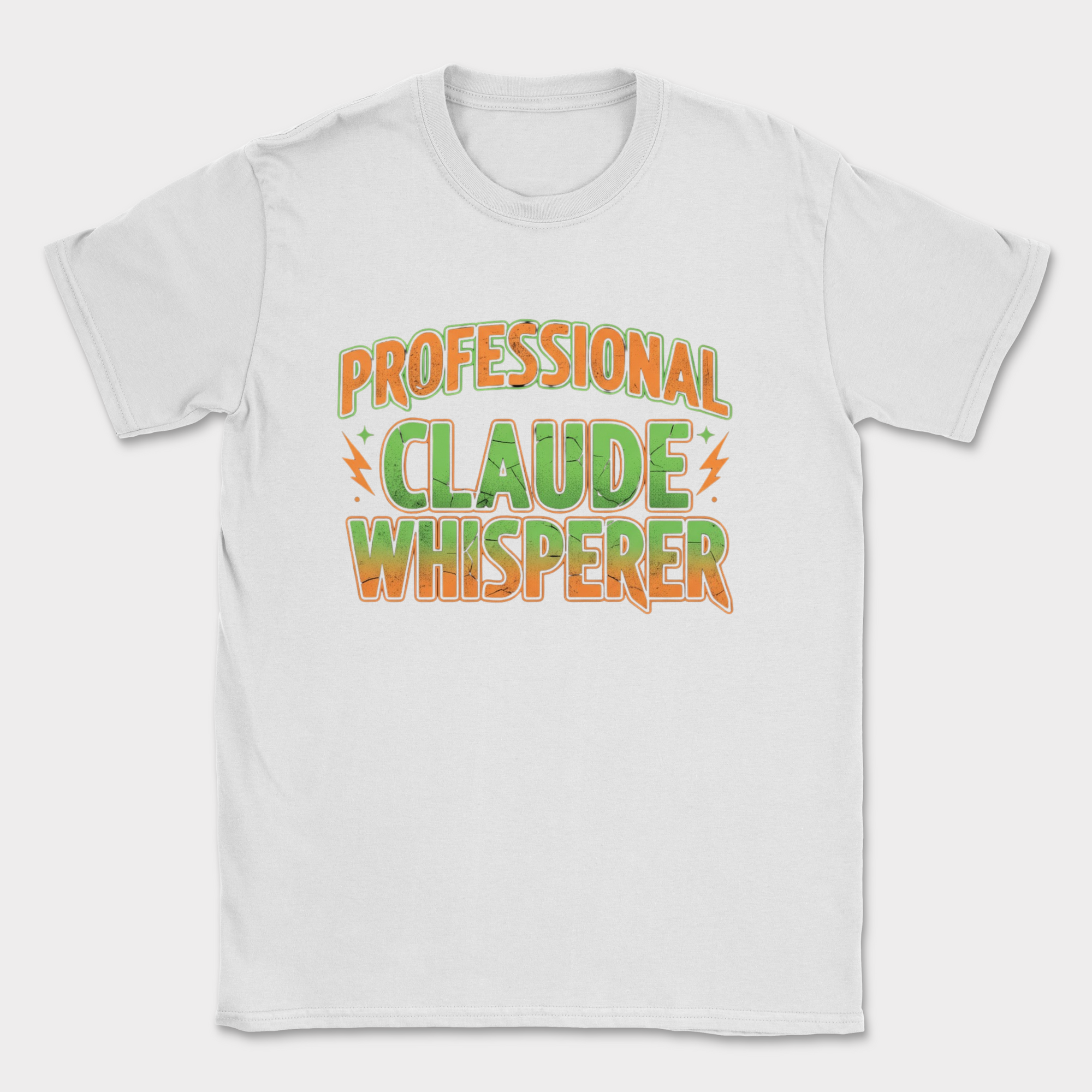 professional claude whisperer shirt — White