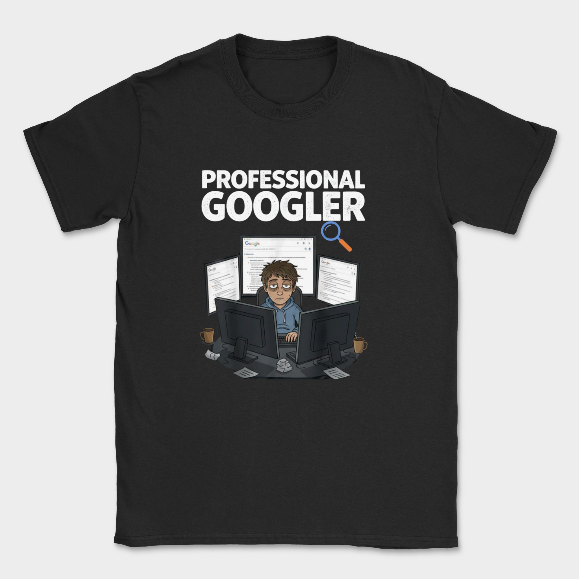 professional googler shirt — Black