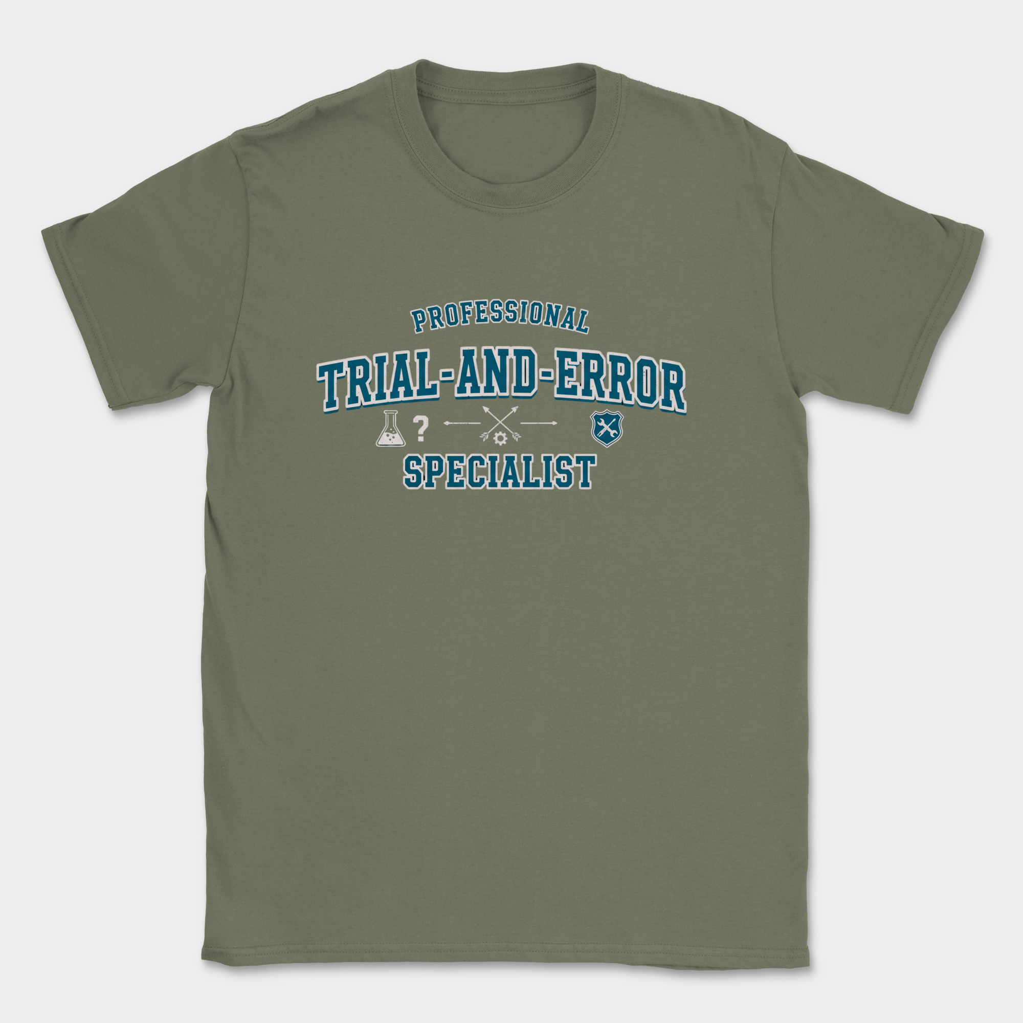 professional trial and error specialist shirt — Military Green