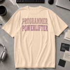 Programmer Powerlifter Premium Shirt - Ivory