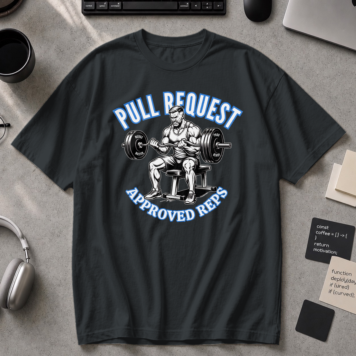 Pull Request Approved Reps Premium Shirt - Black