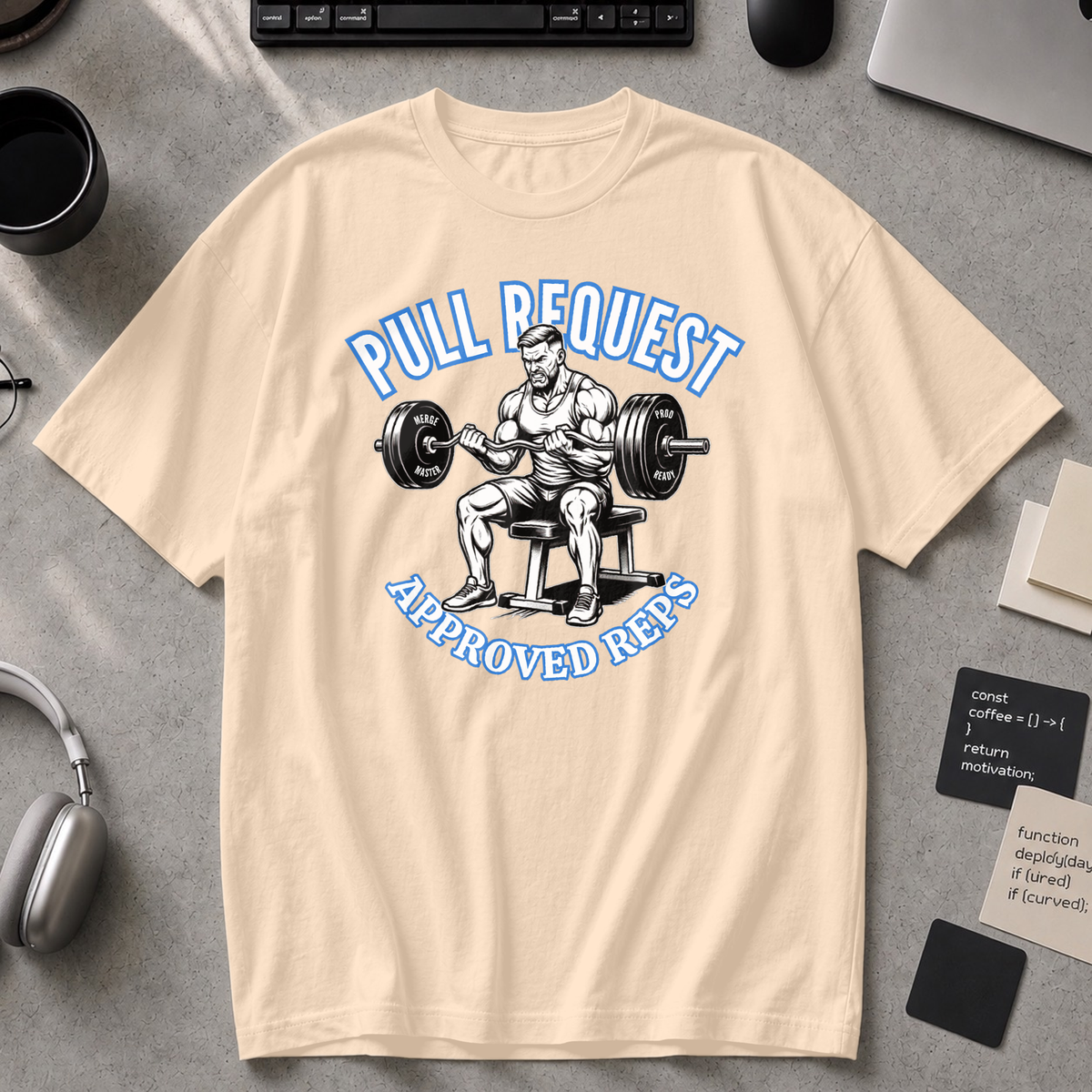 Pull Request Approved Reps Premium Shirt - Ivory