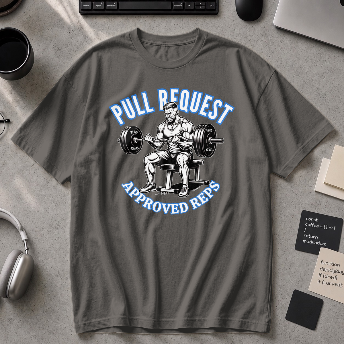 Pull Request Approved Reps Premium Shirt - Pepper