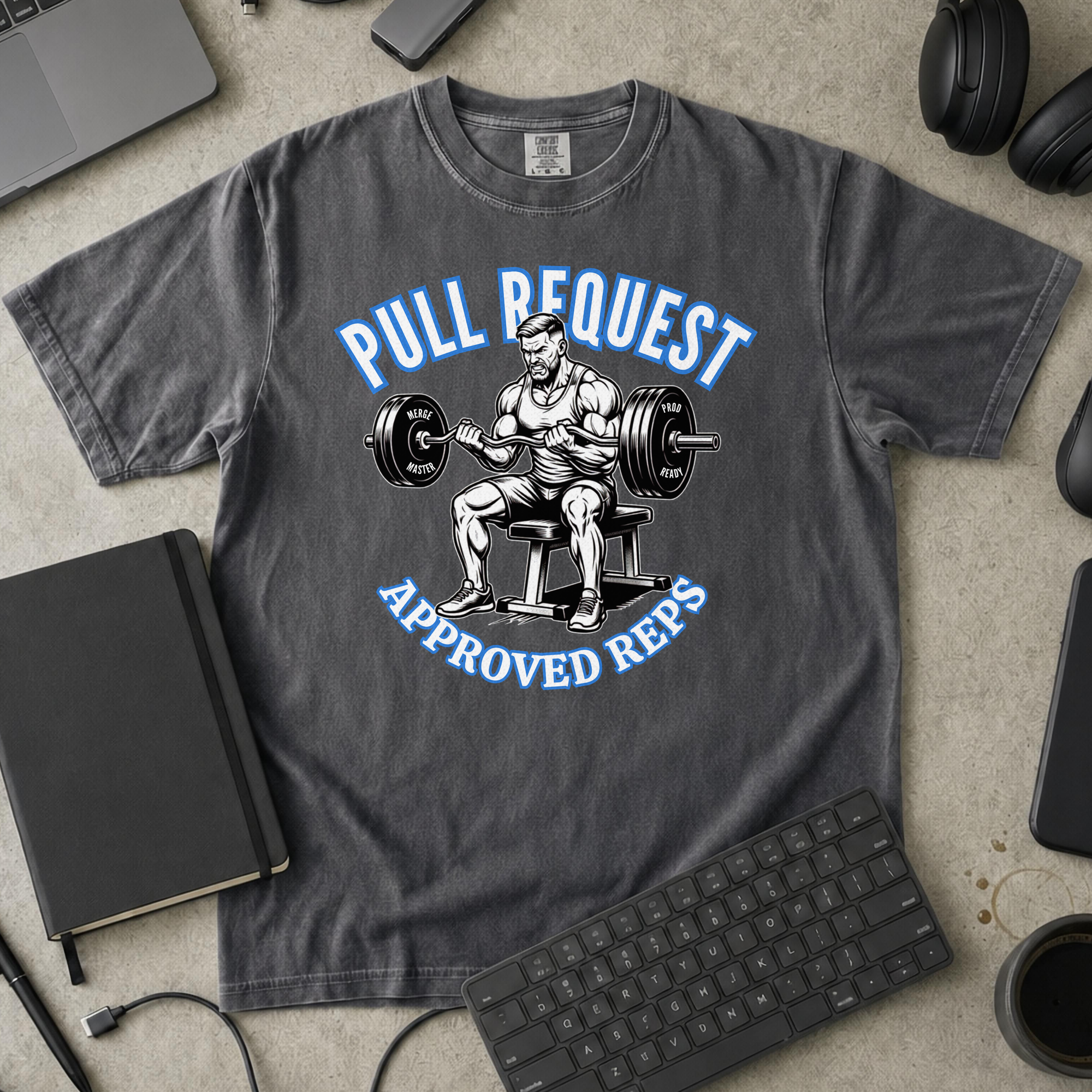 Pull Request Approved Reps Premium Shirt — pepper Premium Shirt mock-up