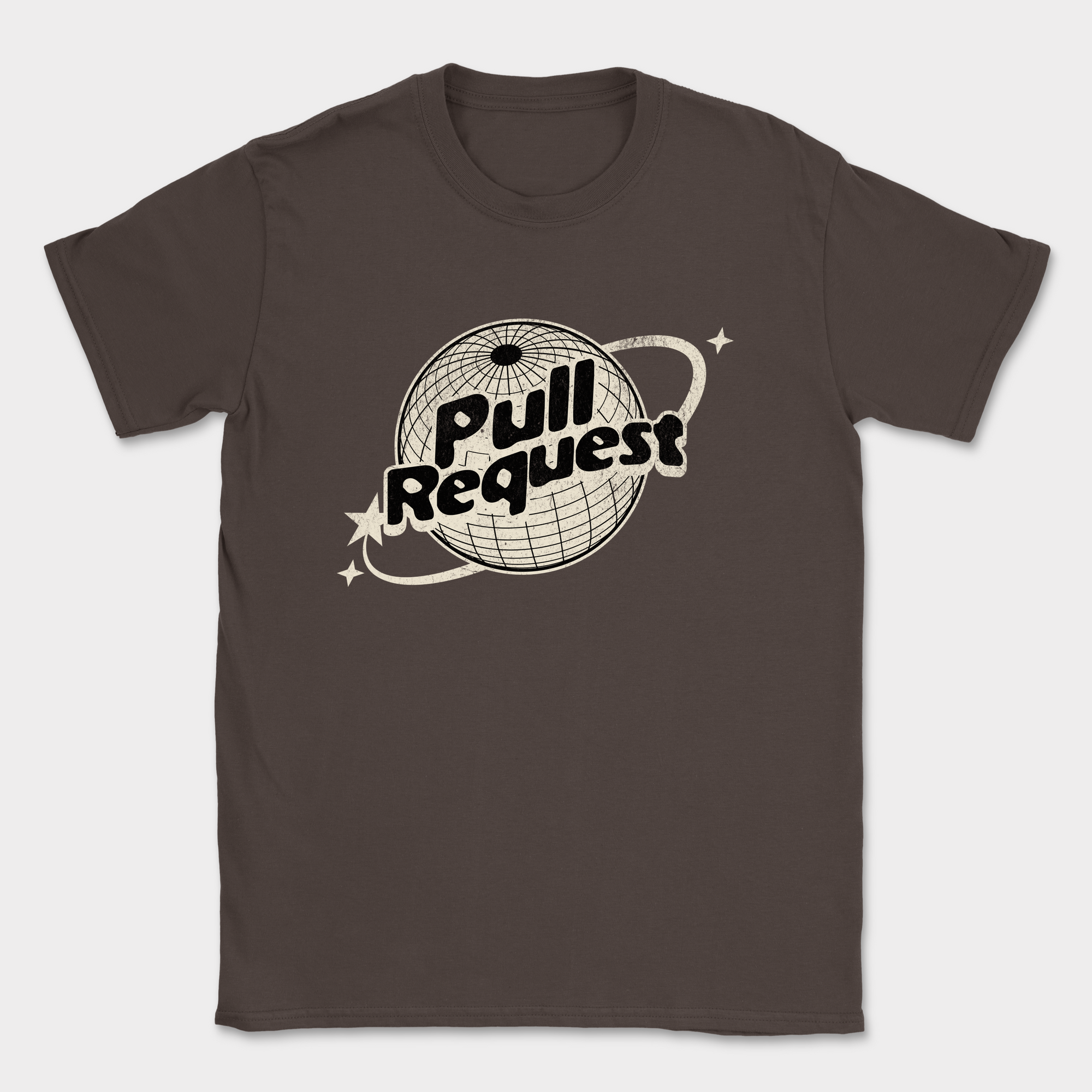 pull request global shirt — Dark Chocolate