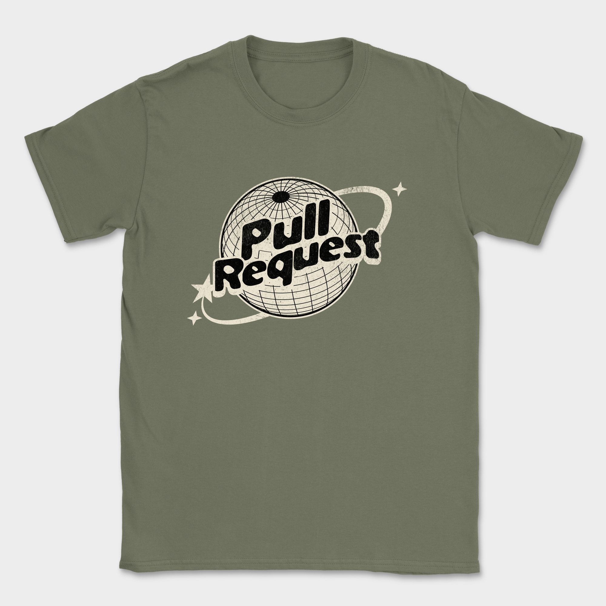 pull request global shirt — Military Green