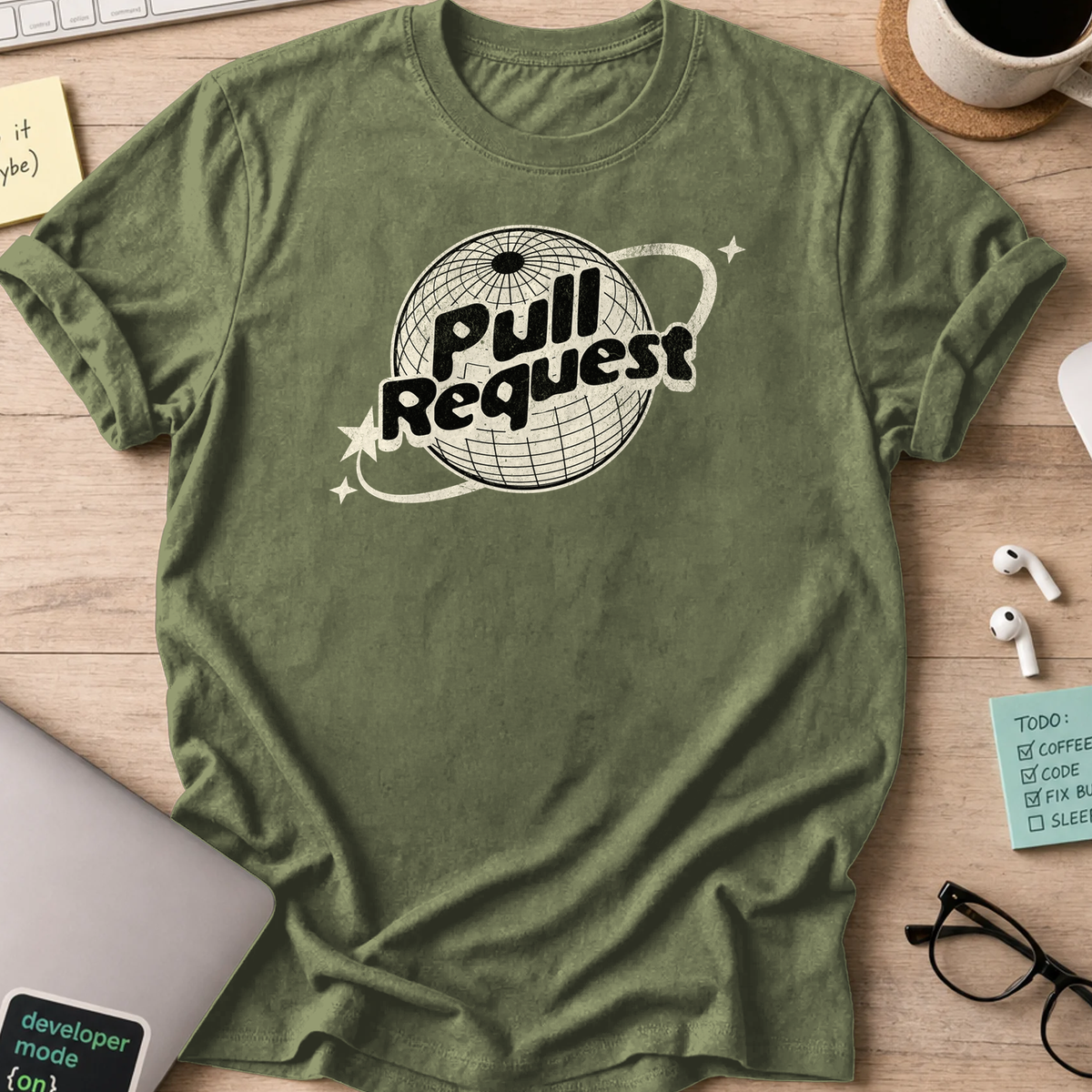 pull request global shirt - Military Green