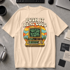 Push It Real Good Git Premium Shirt - Ivory