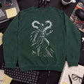 Python Warrior Sweatshirt — Bottle Green
