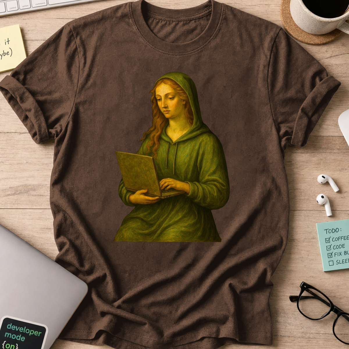 renaissance dev shirt - Dark Chocolate
