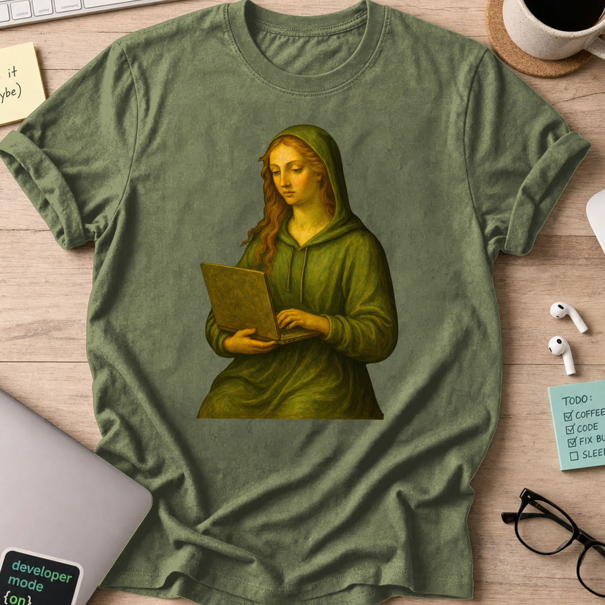 renaissance dev shirt - Military Green