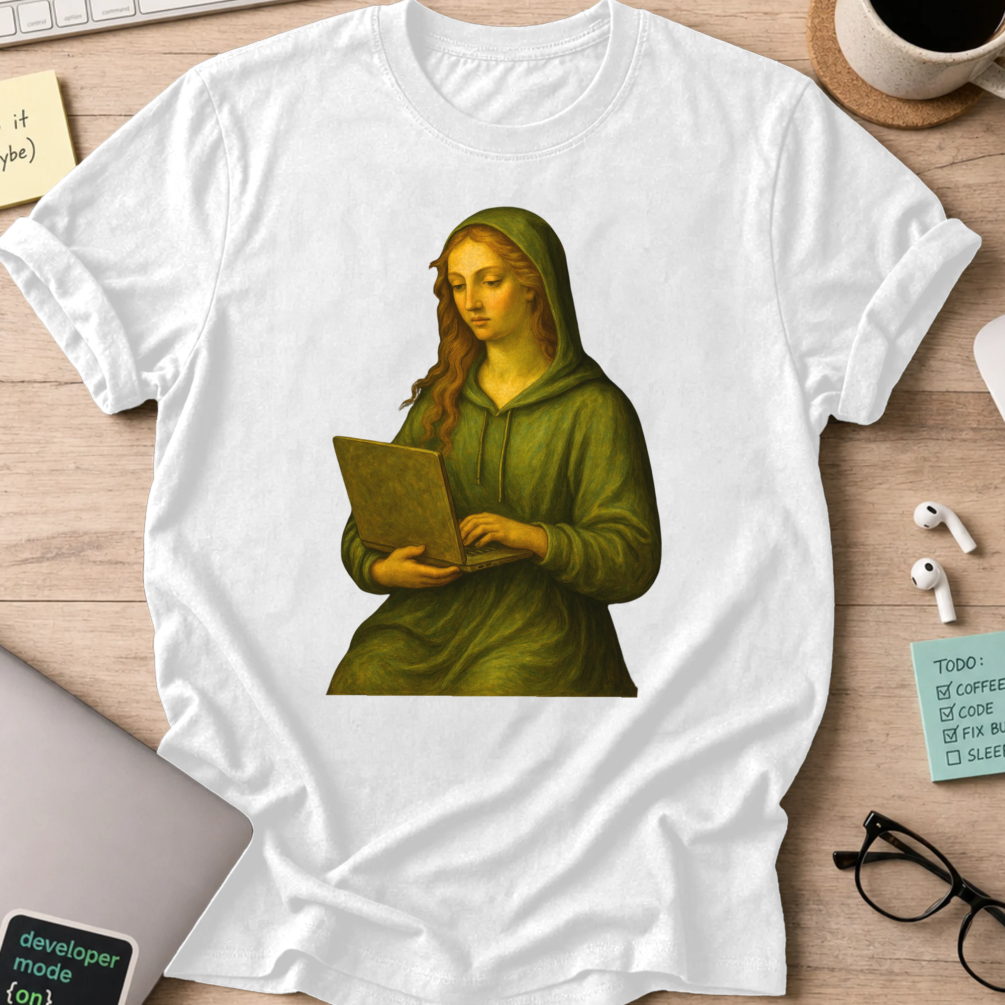 renaissance dev shirt - White