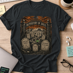 Repository of Souls Shirt — Black storefront mockup