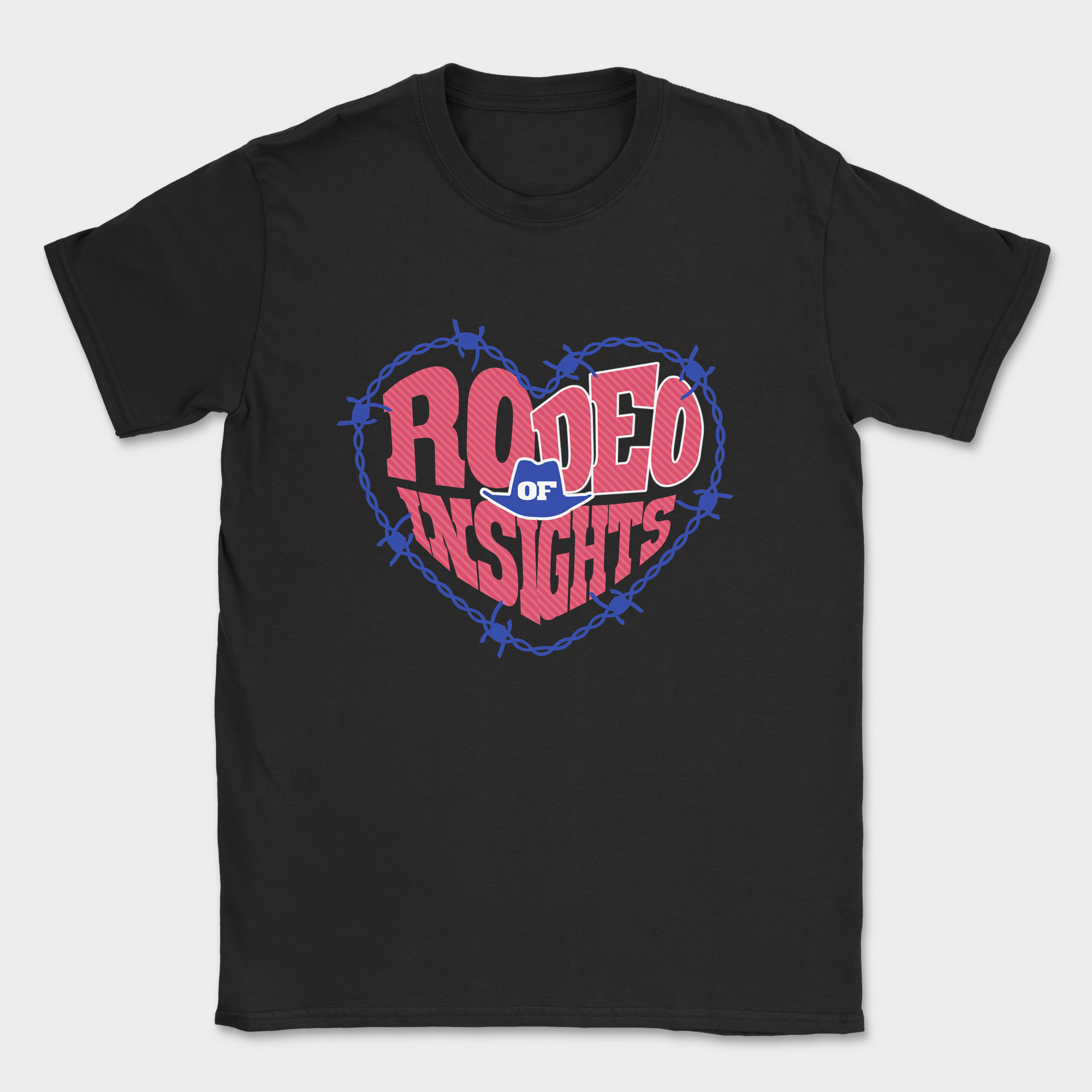 Rodeo of Insights - Heart — Black