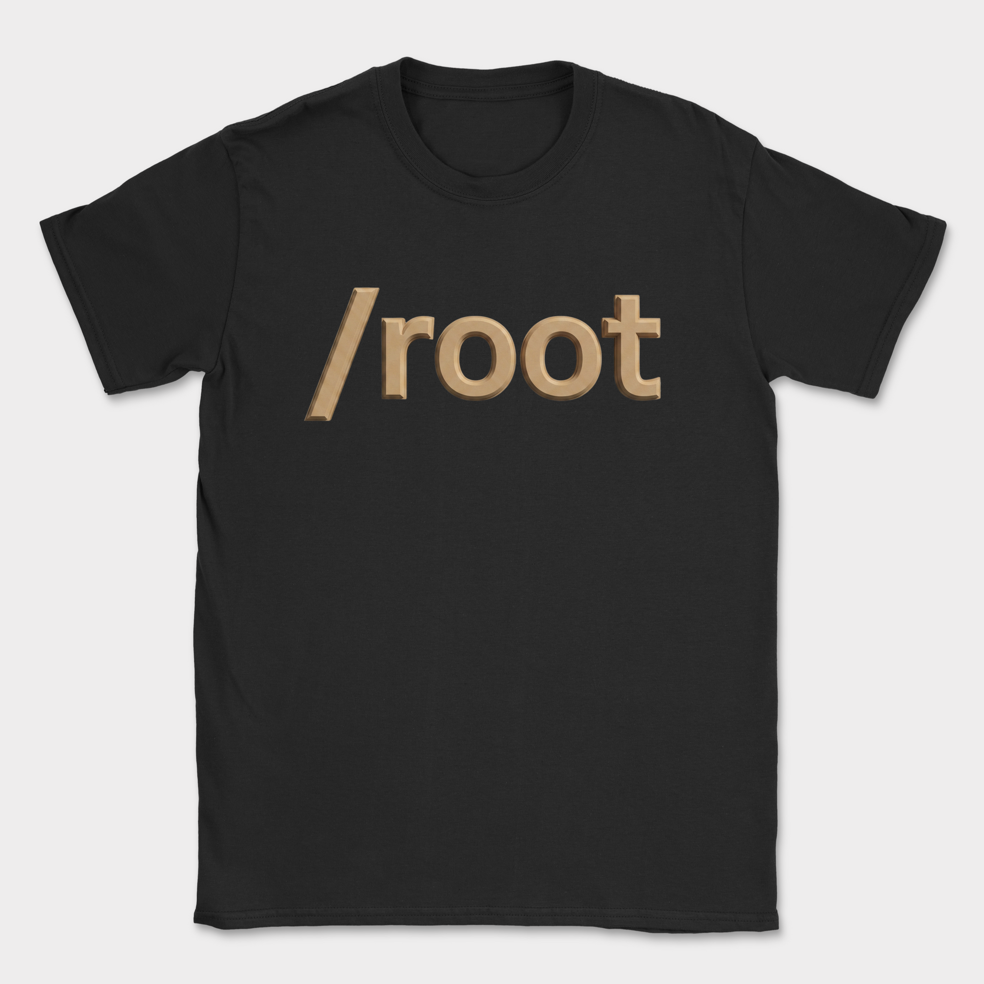 /root shirt — Black