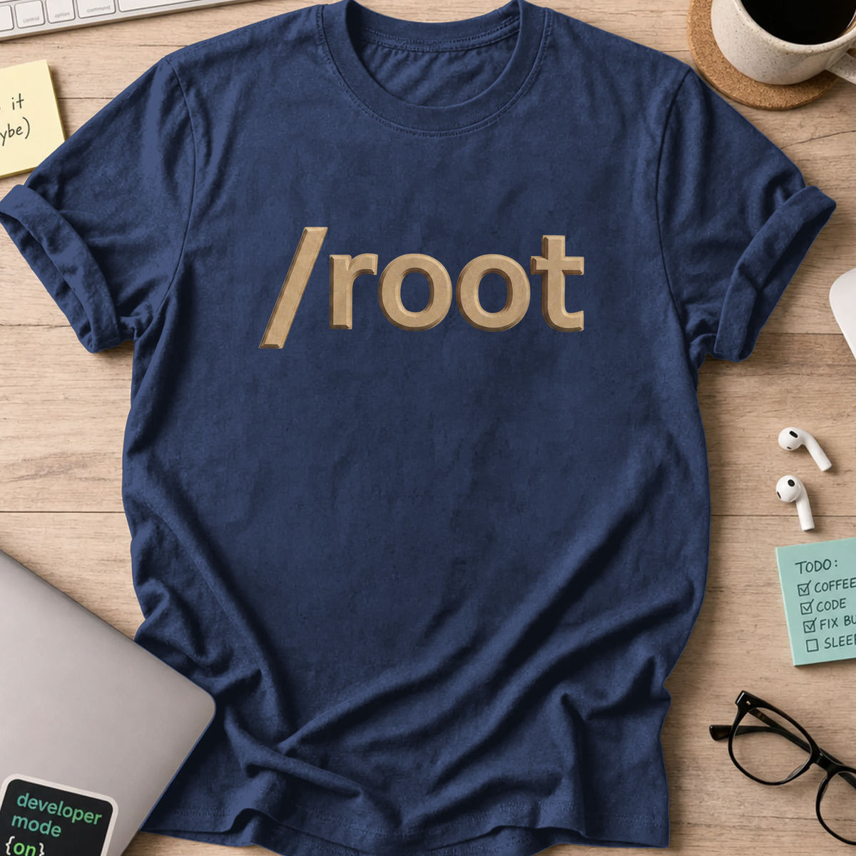 /root shirt - Navy