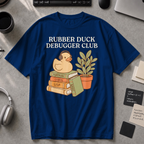 Rubber Duck Debugger Club Premium Shirt - True Navy