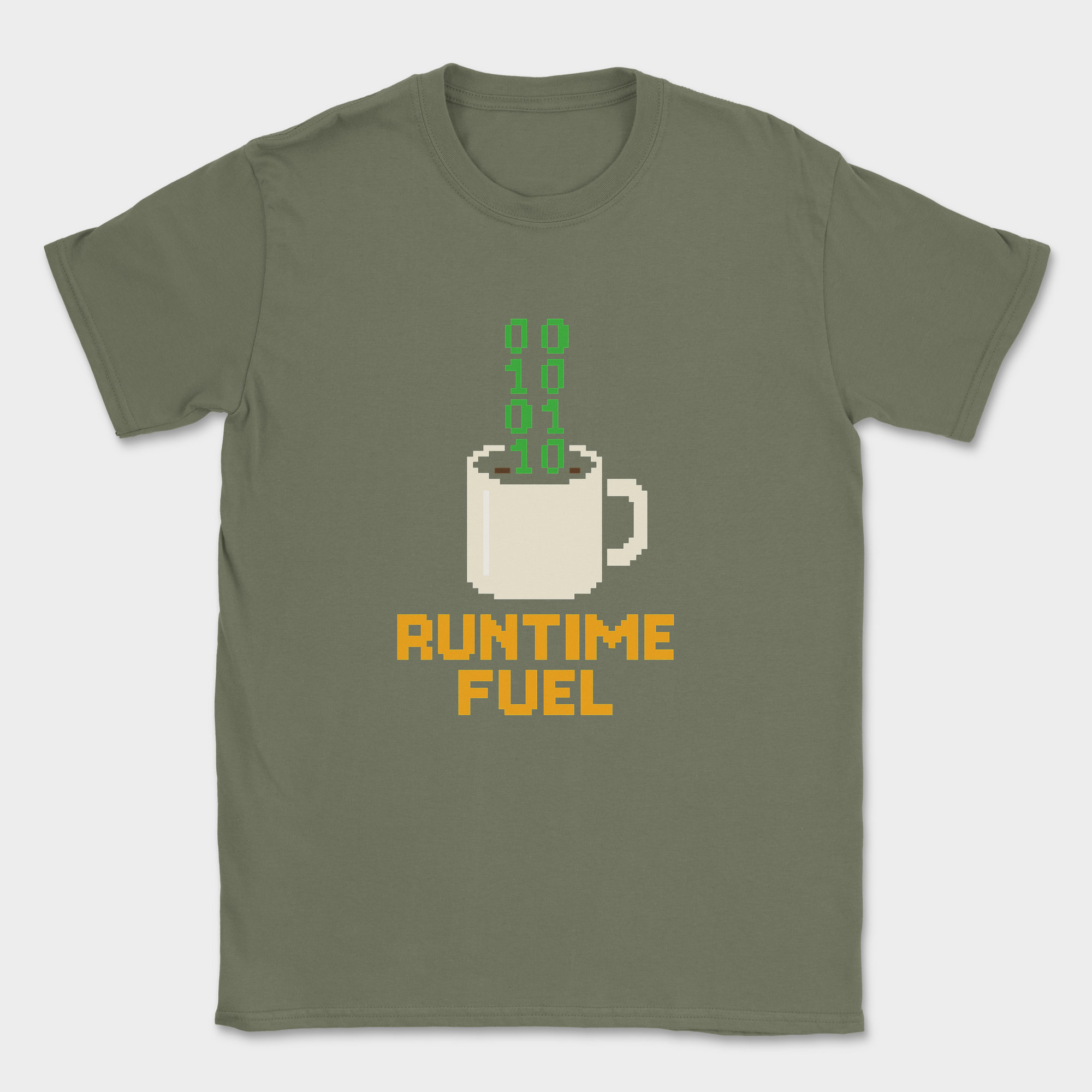 runtime fuel shirt — Military Green