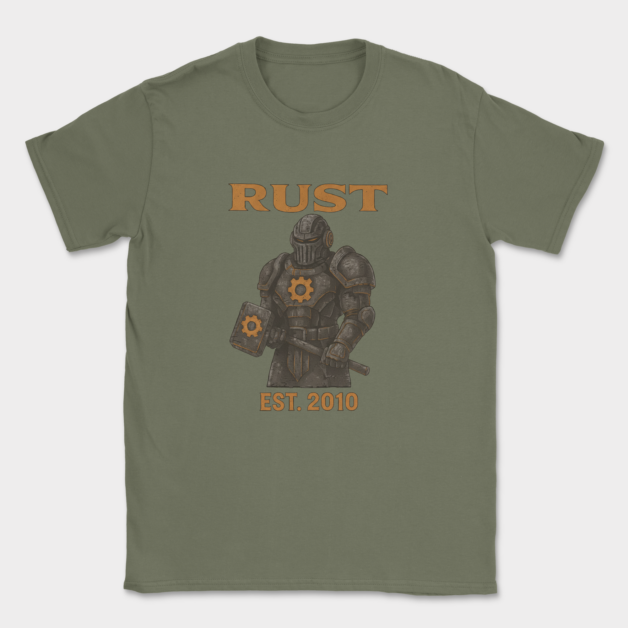 rust shirt — Military Green