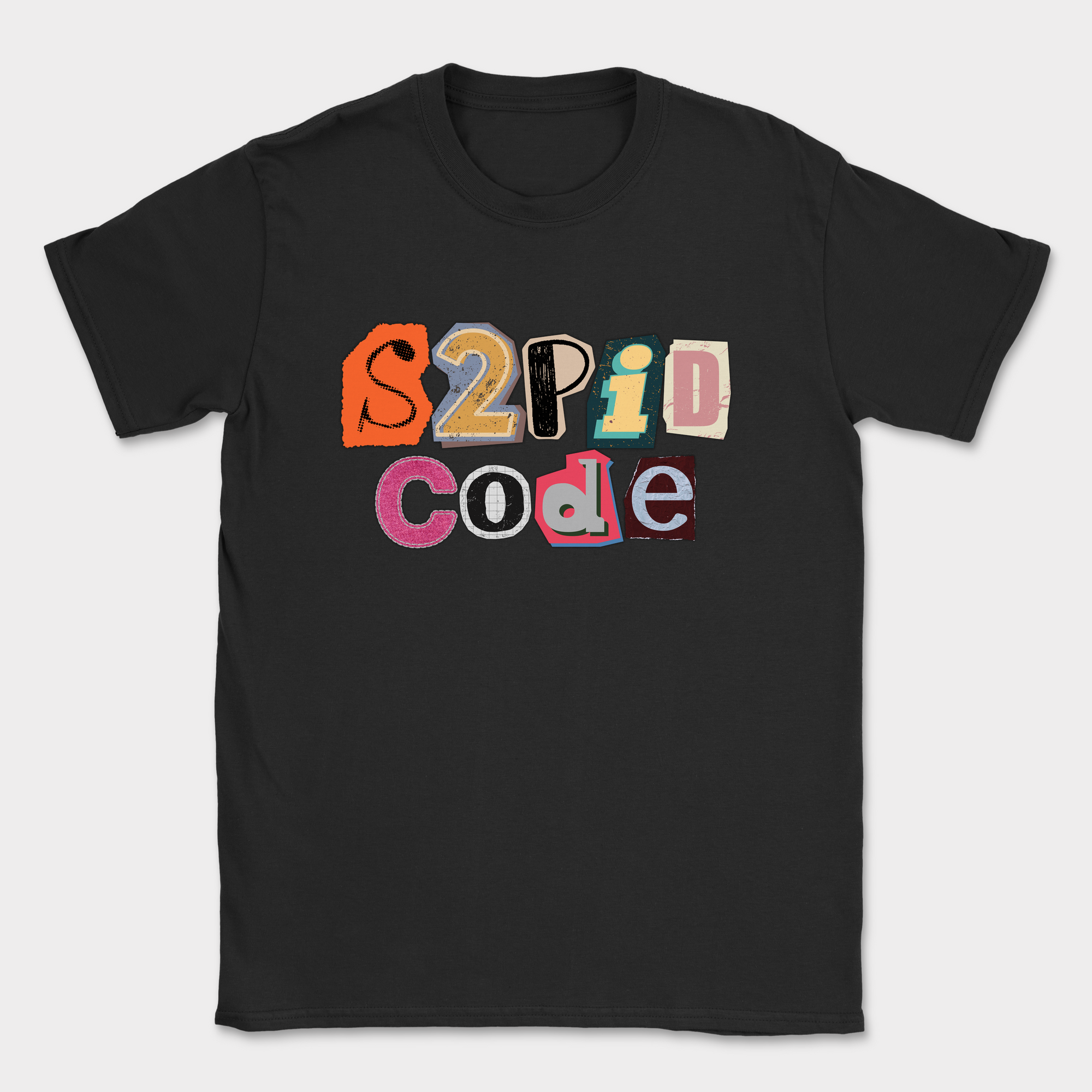 s2pid code shirt — Black