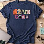 s2pid code shirt - Navy