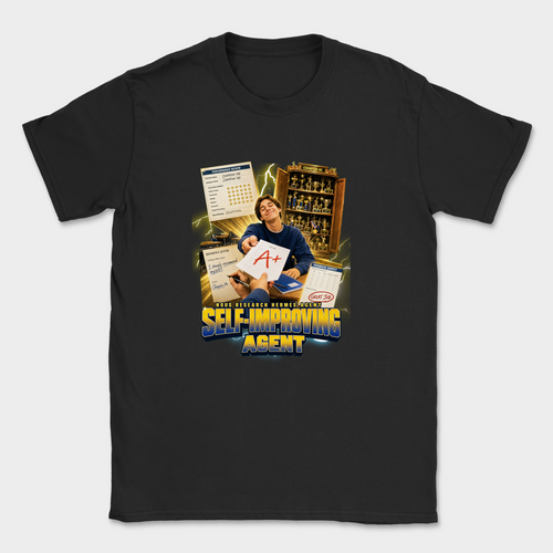 Self Improving Agent Shirt — Black