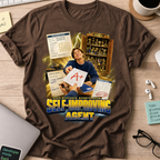 Self Improving Agent Shirt - Dark Chocolate